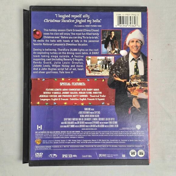 Christmas Vacation DVD Special Edition Pre-Owned - Picture 3 of 3
